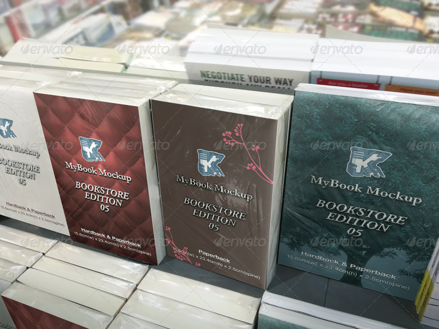 Bookstore Edition 05 Mock Up Graphics Graphicriver